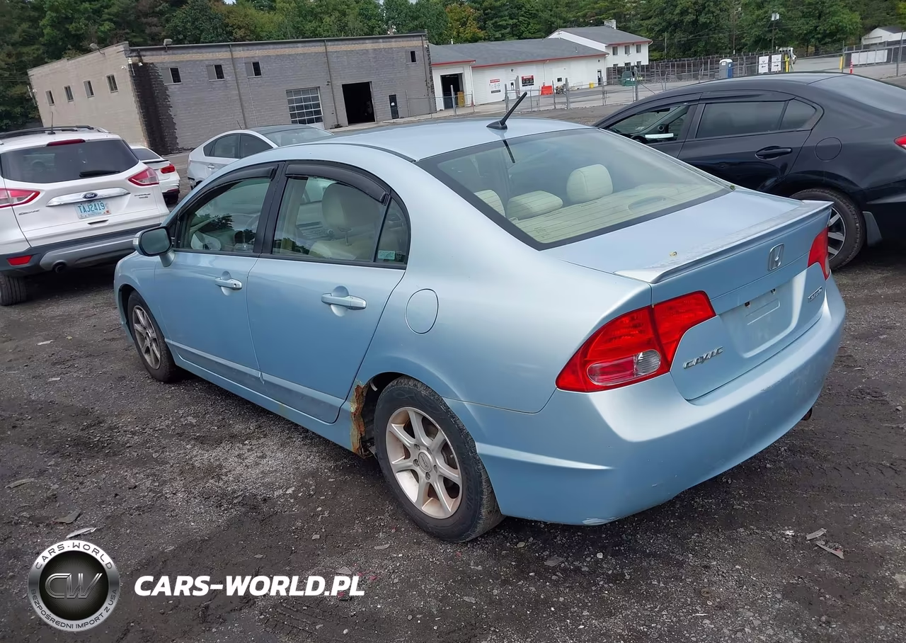 2008 Honda Civic Hybrid VIN:JHMFA36238S014605 - 3