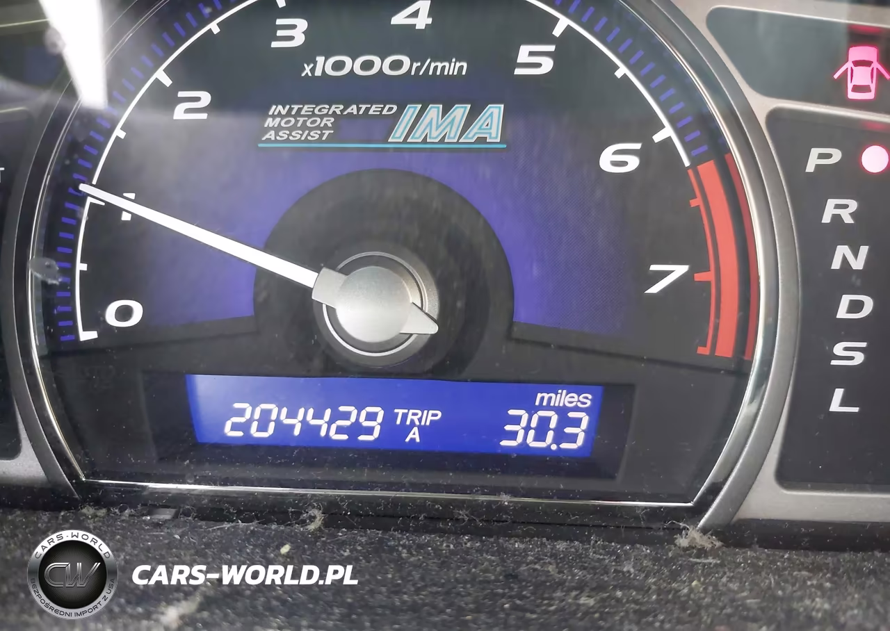 2008 Honda Civic Hybrid VIN:JHMFA36238S014605 - 7