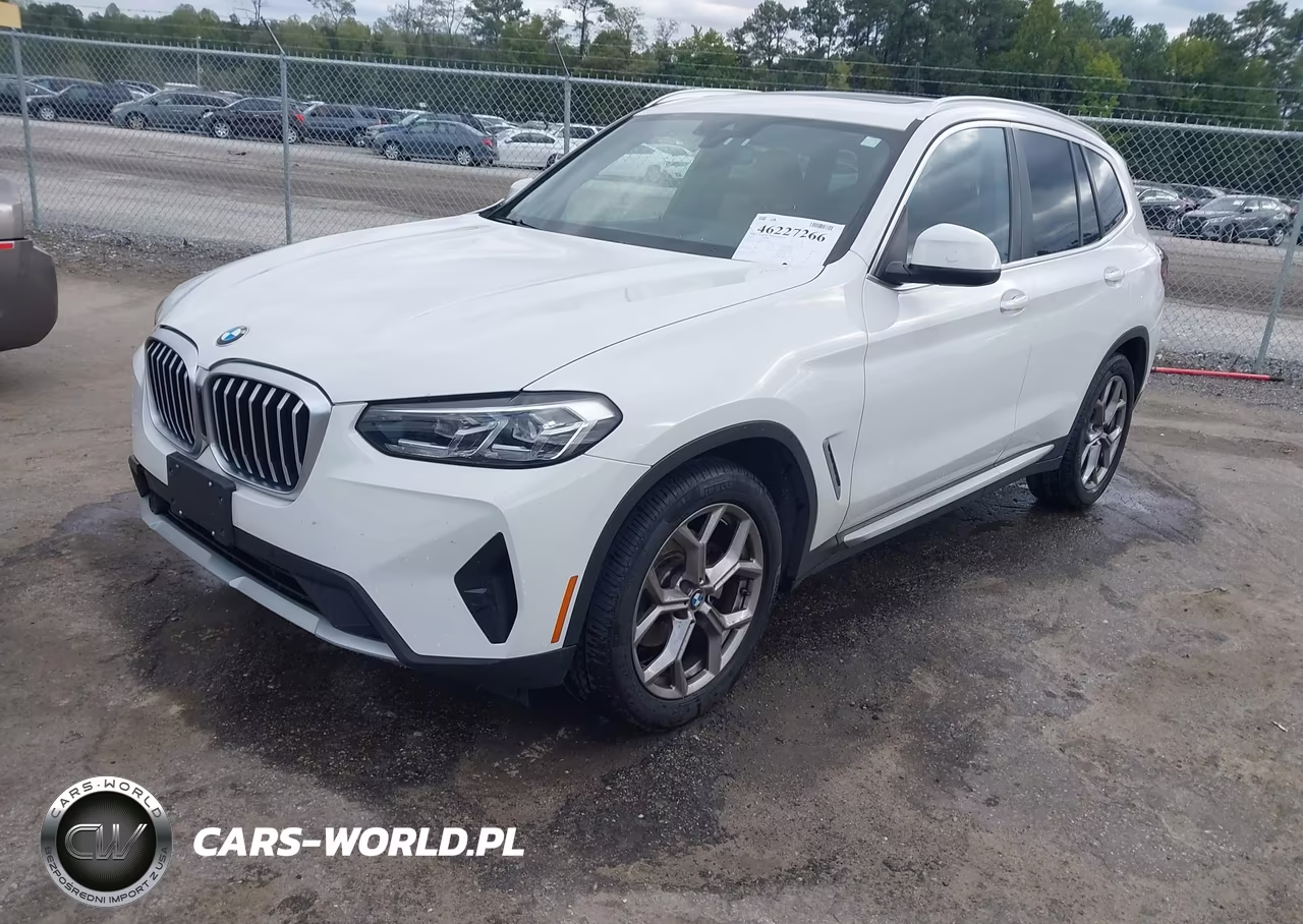 2022 BMW X3 xDrive30I VIN:WBX57DP02NN169576 - 2