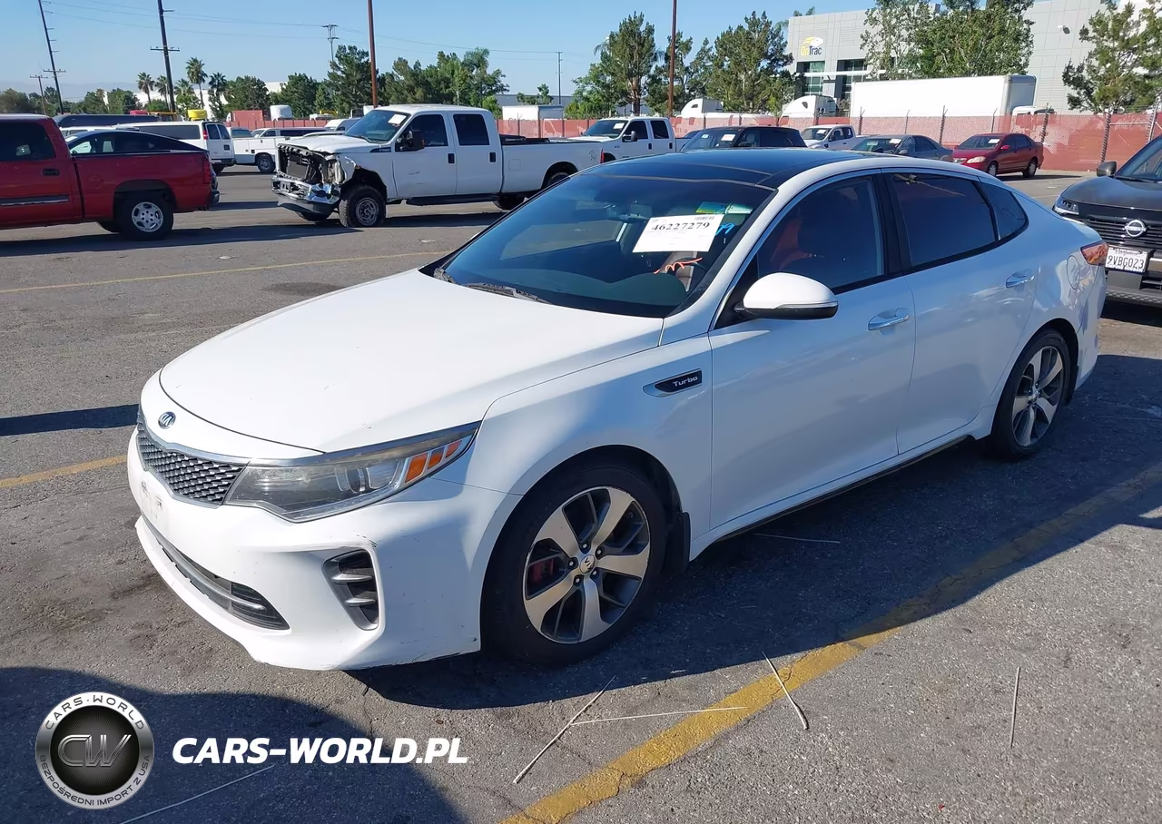 2016 Kia Optima Sx Turbo VIN:5XXGW4L23GG017532 - 2