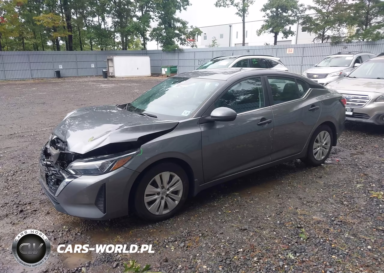 2024 Nissan Sentra S Xtronic Cvt VIN:3N1AB8BV5RY293020 - 2