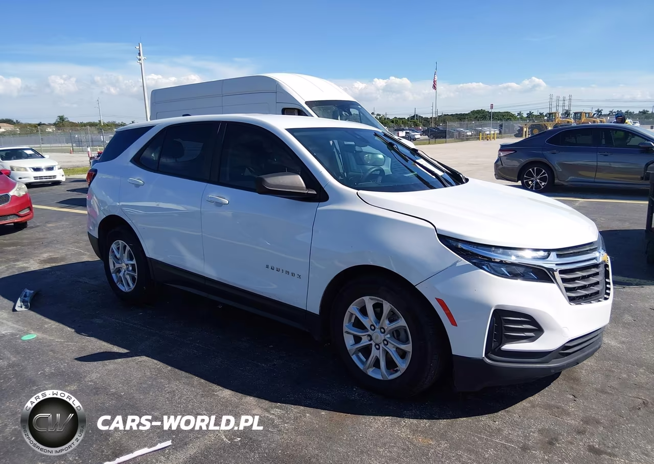 2022 Chevrolet Equinox Fwd Ls VIN:3GNAXHEV5NS167819 - 1
