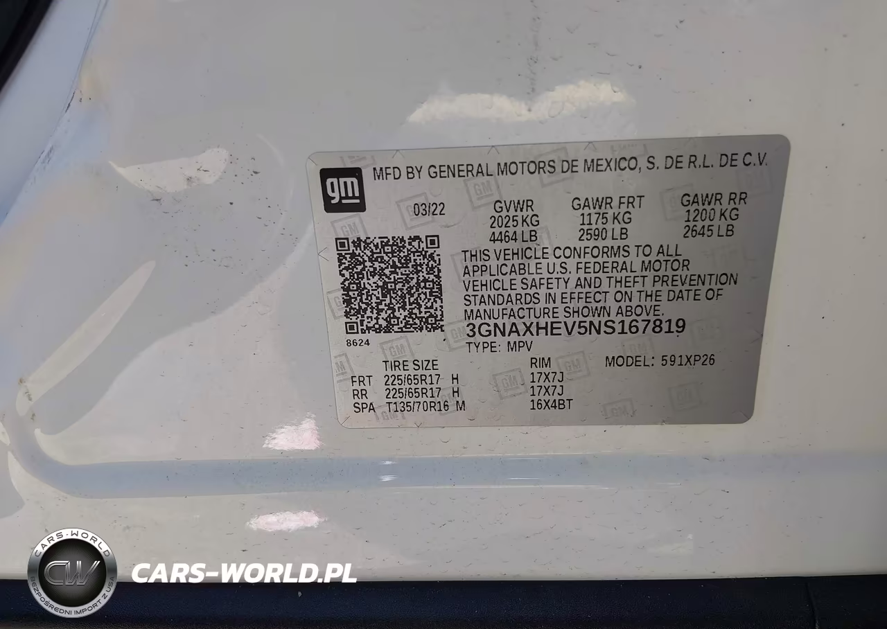 2022 Chevrolet Equinox Fwd Ls VIN:3GNAXHEV5NS167819 - 9