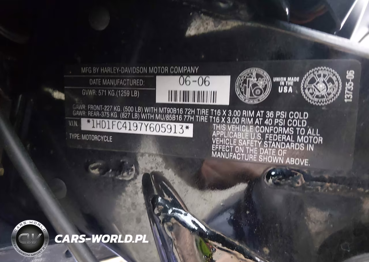 2007 Harley-Davidson Flhtcui VIN:1HD1FC4197Y605913 - 10