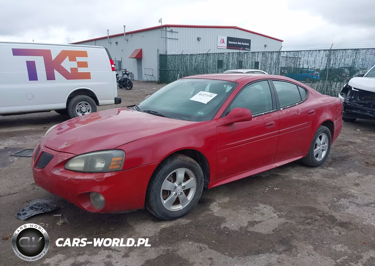 2008 Pontiac Grand Prix VIN:2G2WP552981181312 - 2