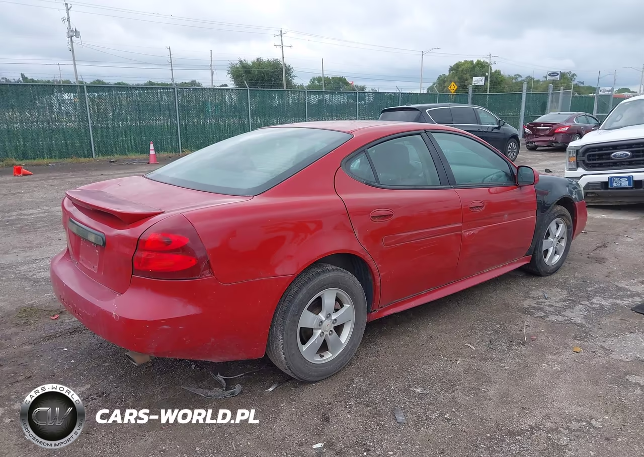 2008 Pontiac Grand Prix VIN:2G2WP552981181312 - 4