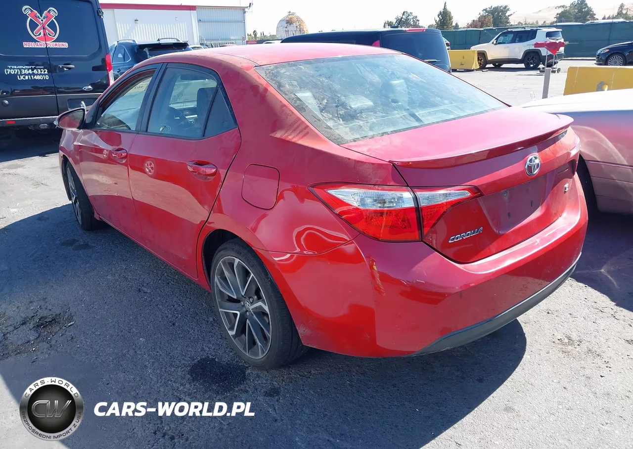 2016 Toyota Corolla S VIN:2T1BURHEXGC670074 - 3