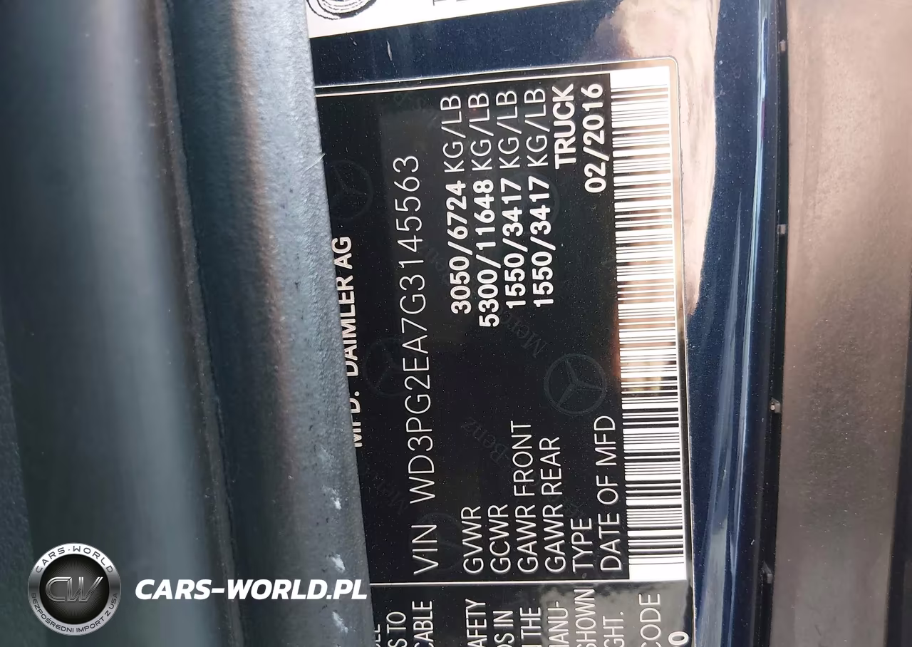 2016 Mercedes-Benz Metris VIN:WD3PG2EA7G3145563 - 9