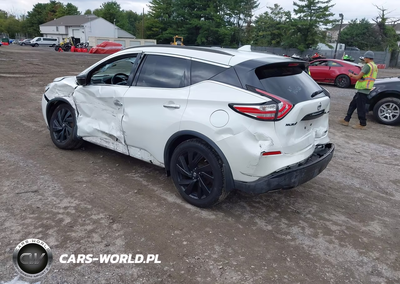 2018 Nissan Murano Sl VIN:5N1AZ2MH7JN192569 - 3
