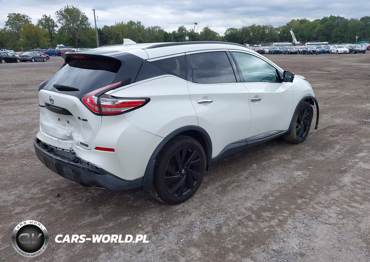 2018 Nissan Murano Sl VIN:5N1AZ2MH7JN192569 - 4