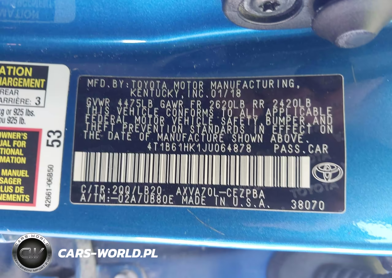 2018 Toyota Camry Xse VIN:4T1B61HK1JU064878 - 9