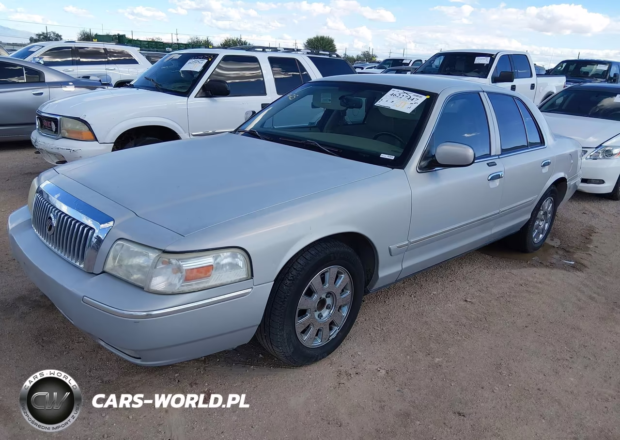 2008 Mercury Grand Marquis Ls VIN:2MEHM75V38X610765 - 2