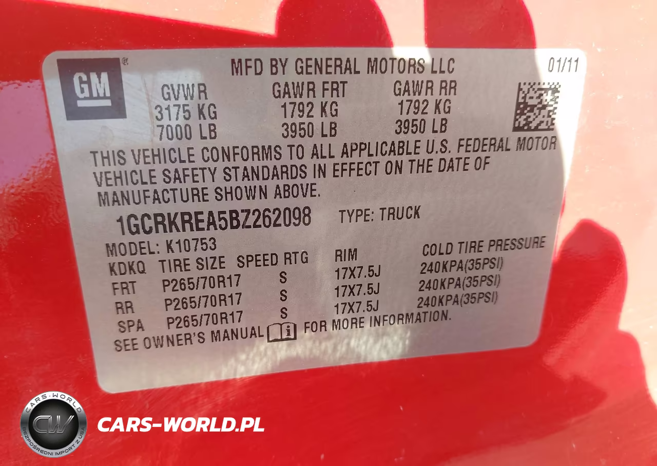 2011 Chevrolet Silverado 1500 Ls VIN:1GCRKREA5BZ262098 - 9