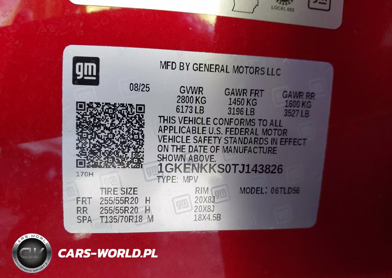 2026 GMC Acadia Elevation Fwd VIN:1GKENKKS0TJ143826 - 9
