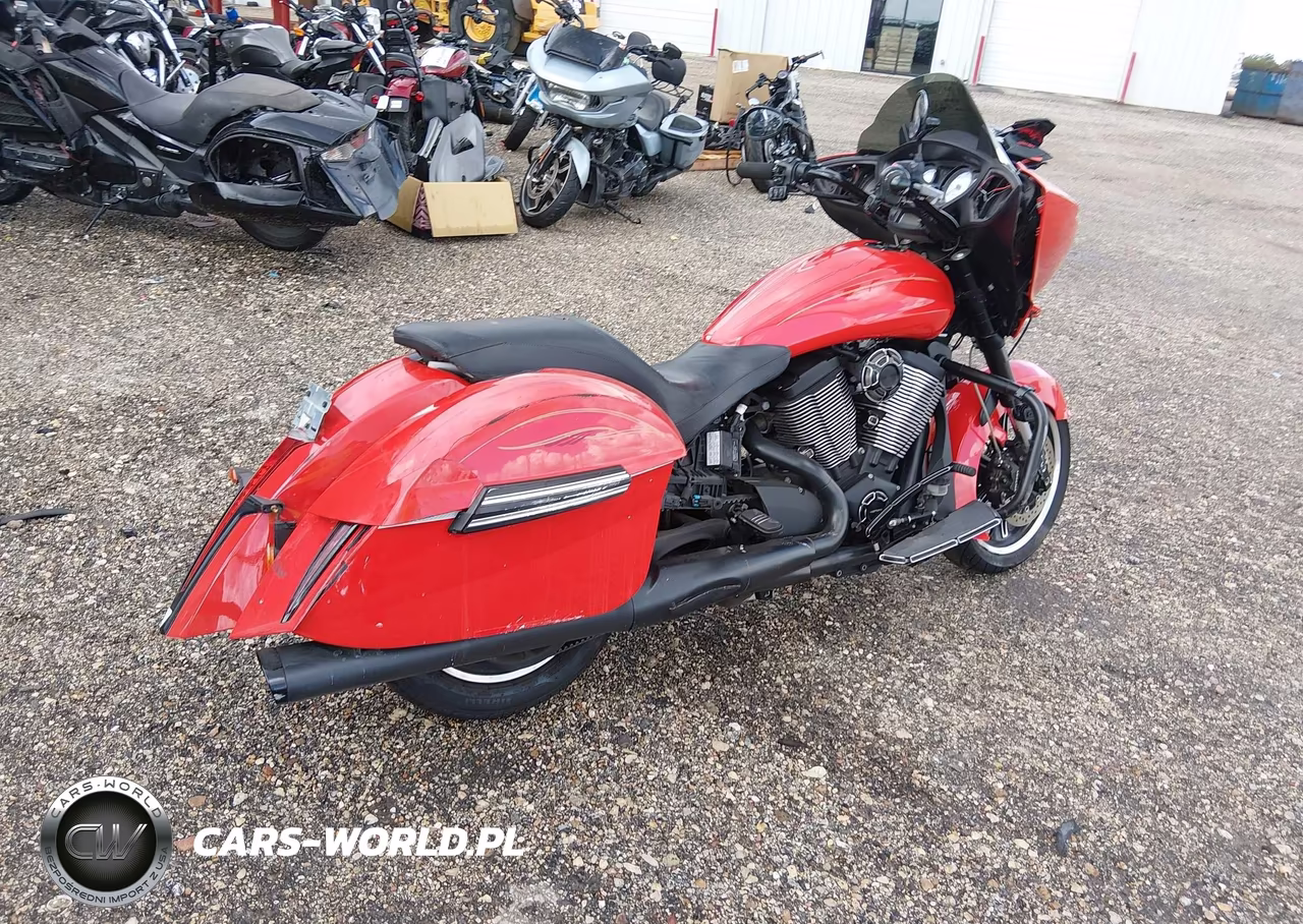 2016 Victory Motorcycles Cross Country Abs VIN:5VPDW36N8G3048750 - 12