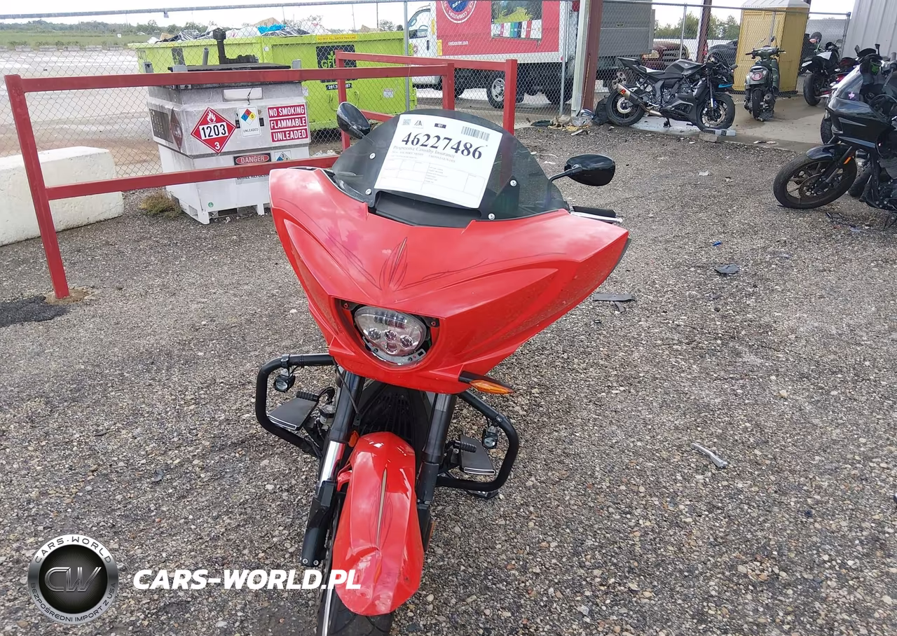 2016 Victory Motorcycles Cross Country Abs VIN:5VPDW36N8G3048750 - 5