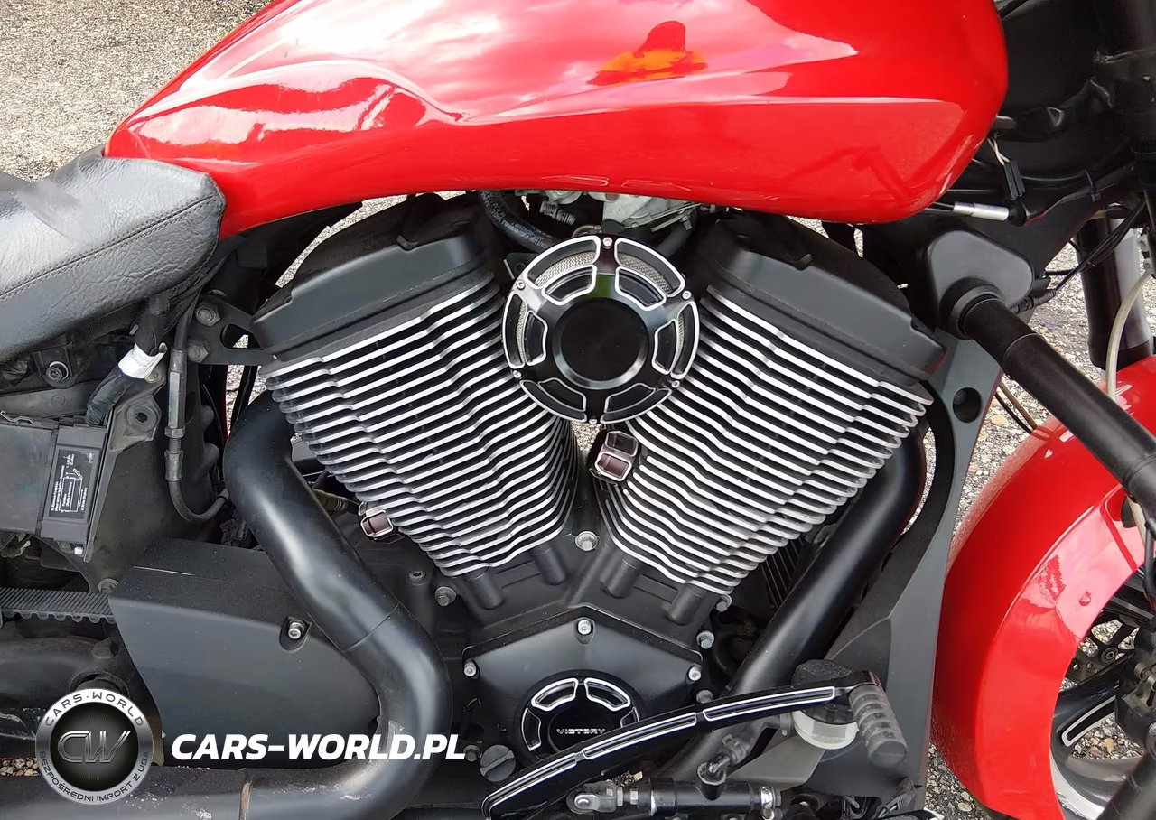2016 Victory Motorcycles Cross Country Abs VIN:5VPDW36N8G3048750 - 8