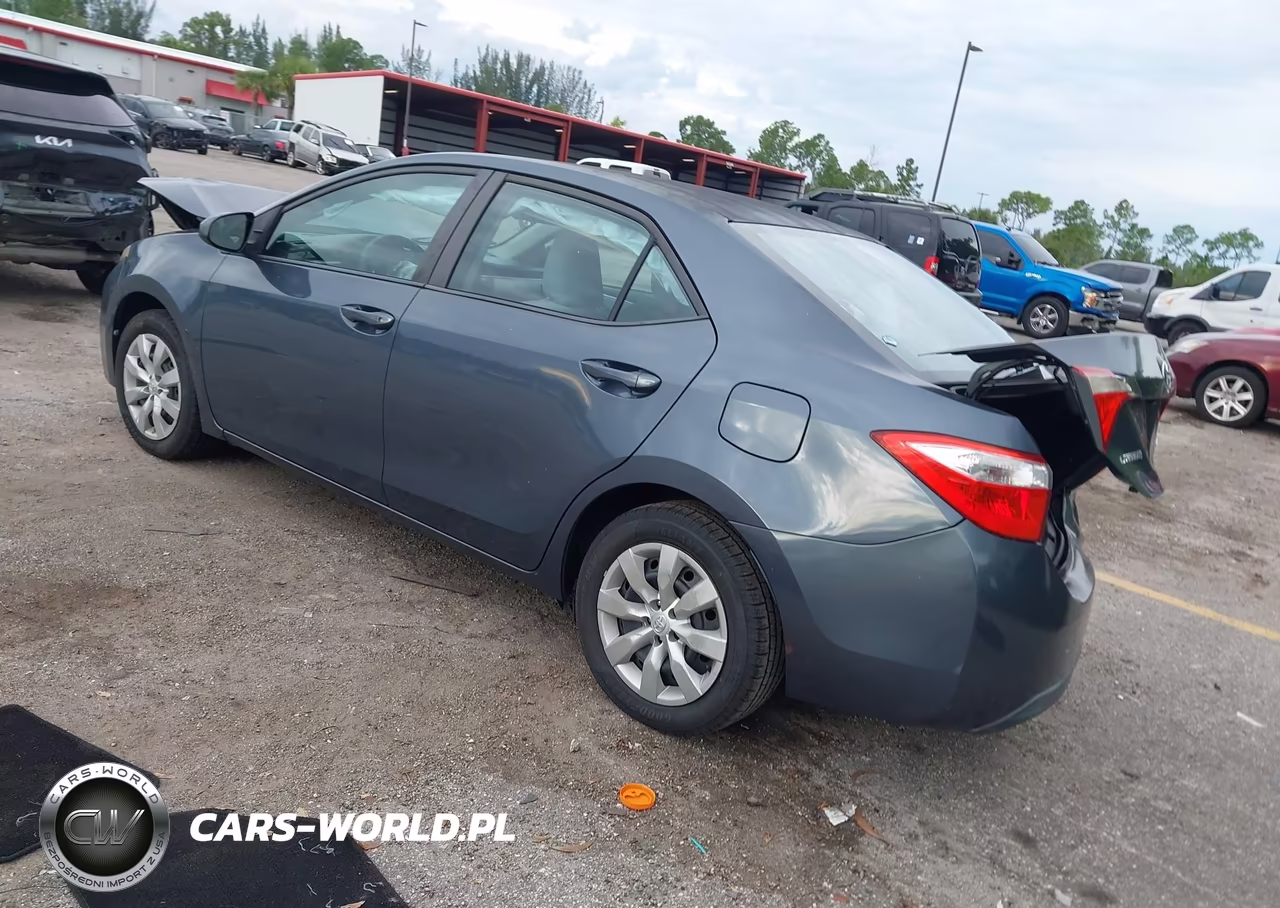 2014 Toyota Corolla Le VIN:2T1BURHEXEC146078 - 3