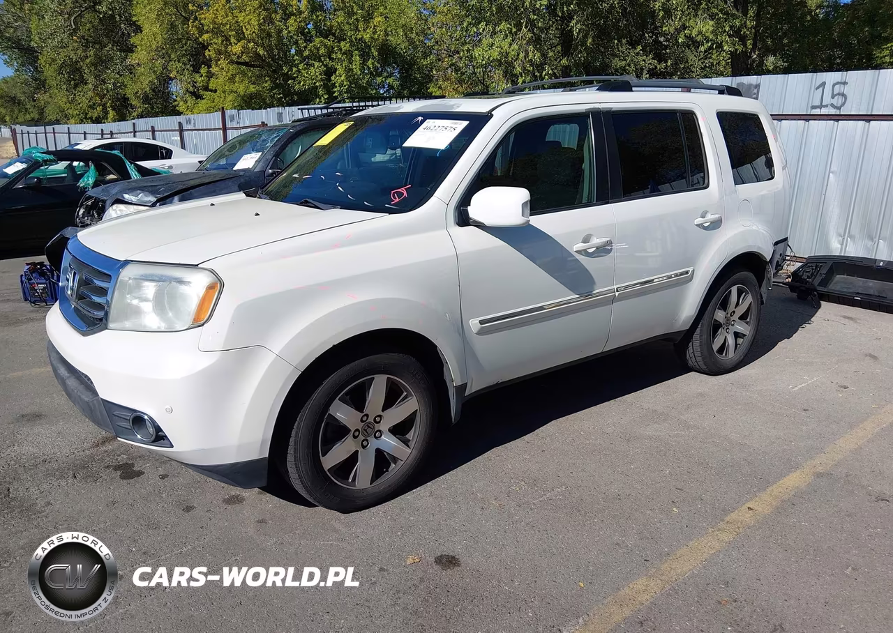 2013 Honda Pilot Touring VIN:5FNYF4H93DB025414 - 2
