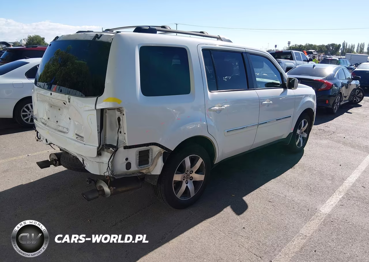 2013 Honda Pilot Touring VIN:5FNYF4H93DB025414 - 4