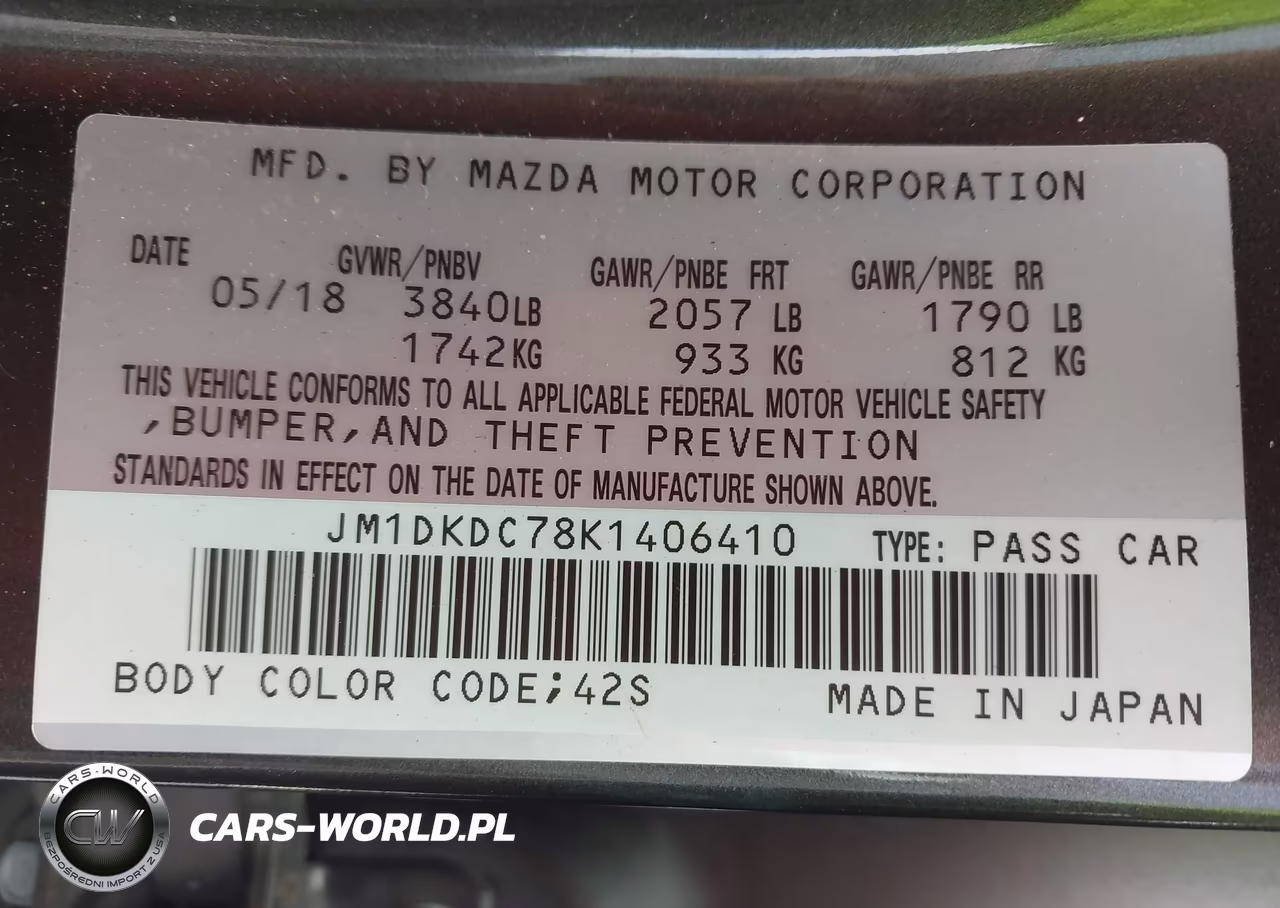 2019 Mazda Cx-3 Touring VIN:JM1DKDC78K1406410 - 9