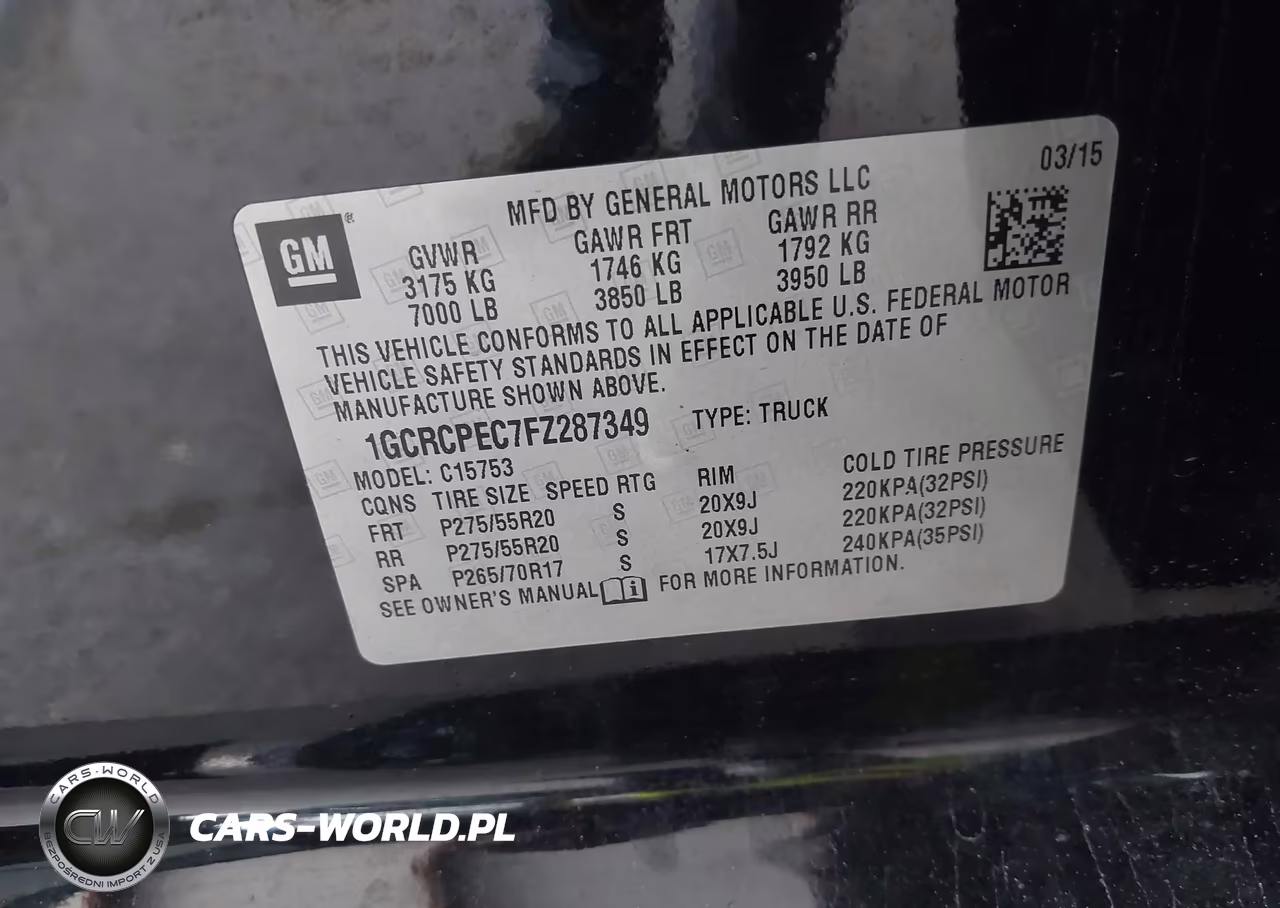 2015 Chevrolet Silverado 1500 Ls VIN:1GCRCPEC7FZ287349 - 9