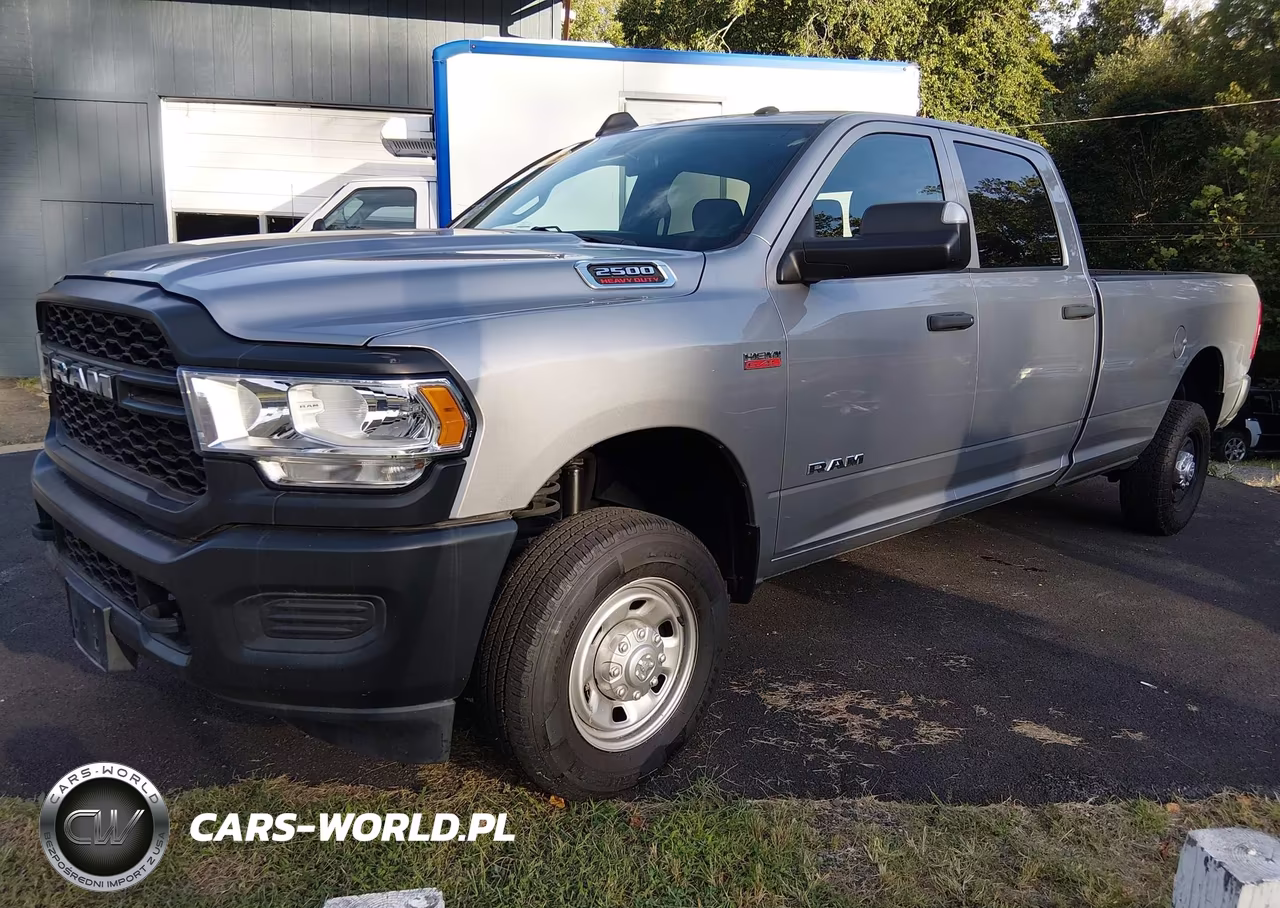 2021 Ram 2500 Tradesman 4X4 8' Box VIN:3C6UR5HJXMG652294 - 2