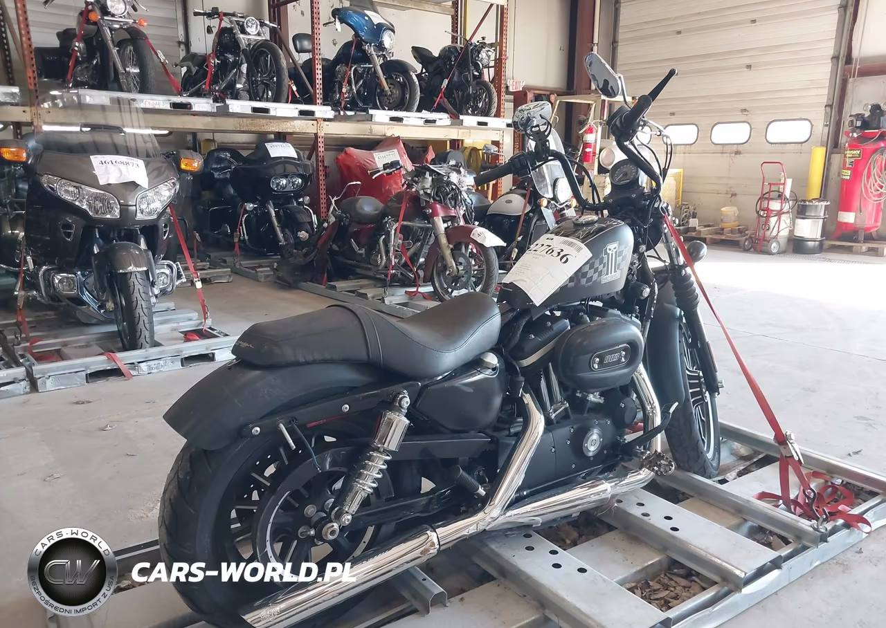2014 Harley-Davidson Xl883 Iron 883 VIN:1HD4LE214EC419114 - 4