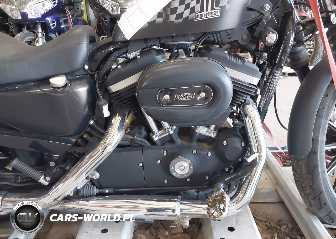 2014 Harley-Davidson Xl883 Iron 883 VIN:1HD4LE214EC419114 - 8