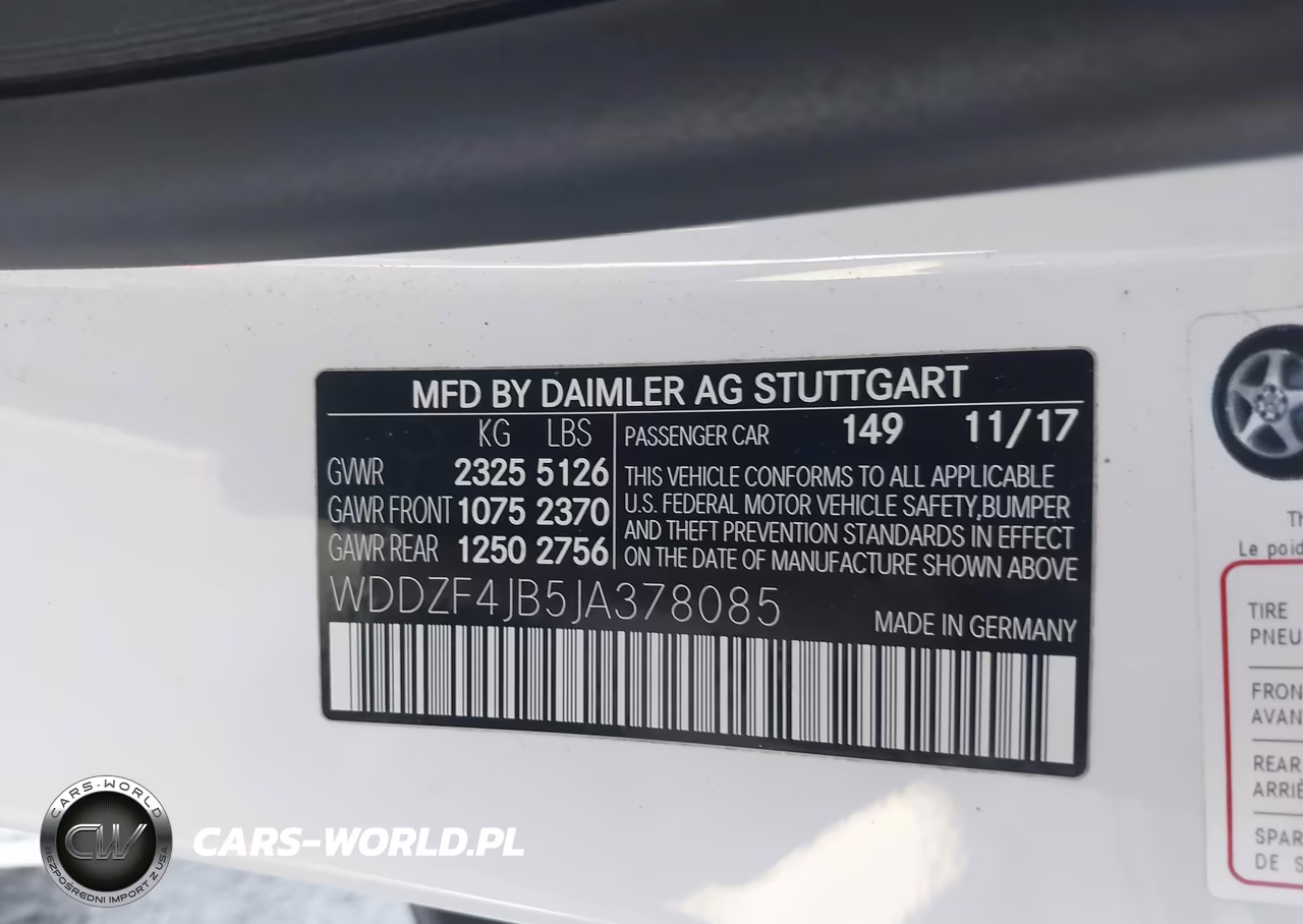2018 Mercedes-Benz E 300 VIN:WDDZF4JB5JA378085 - 9