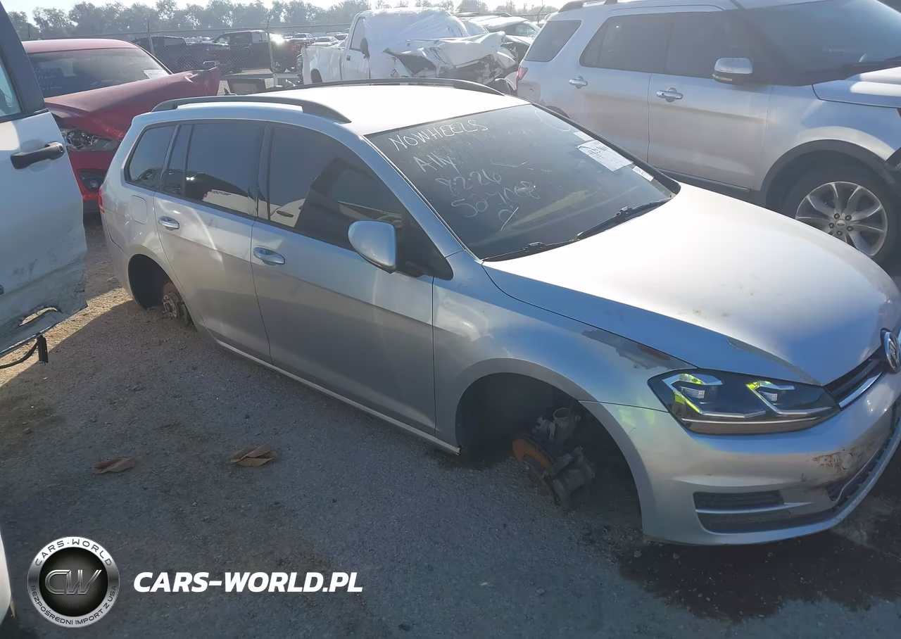 2017 Volkswagen Golf Sportwagen VIN:3VWC17AU5HM527008 - 1