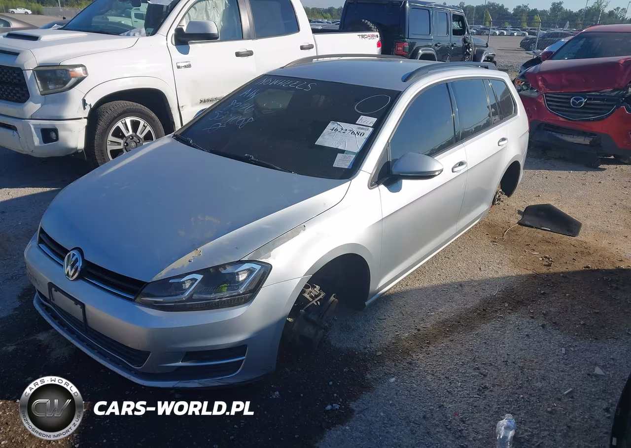 2017 Volkswagen Golf Sportwagen VIN:3VWC17AU5HM527008 - 2