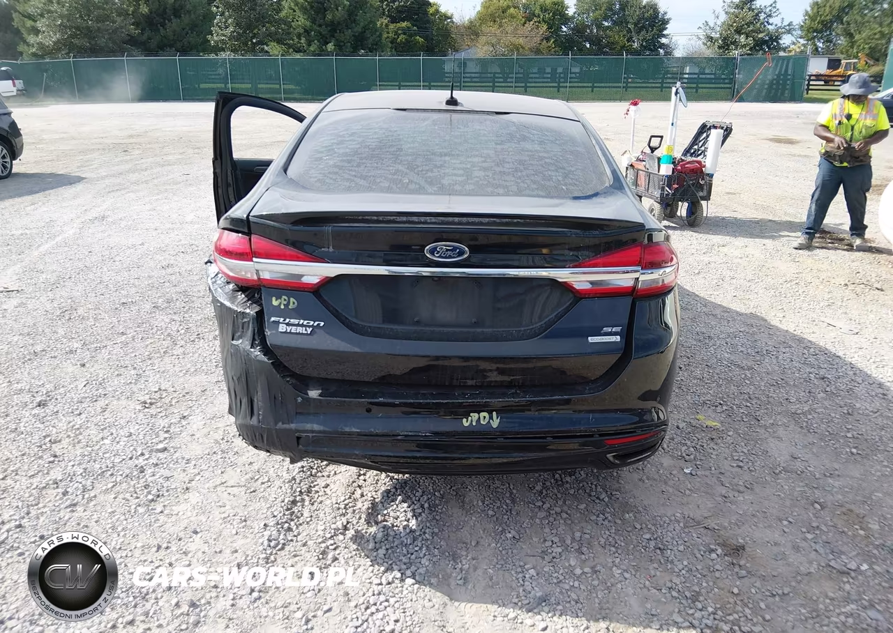 2017 Ford Fusion Se VIN:3FA6P0H95HR395142 - 16