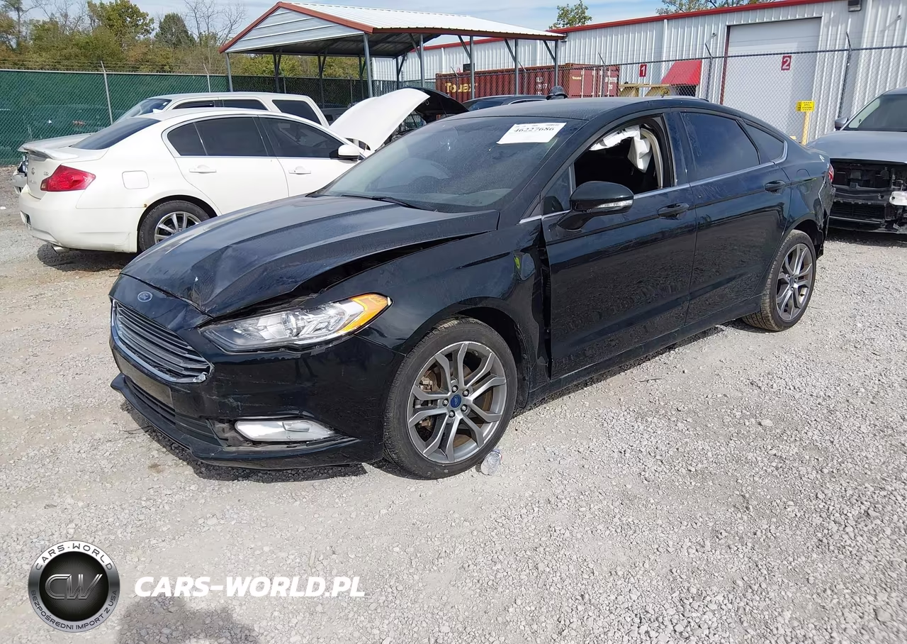 2017 Ford Fusion Se VIN:3FA6P0H95HR395142 - 2