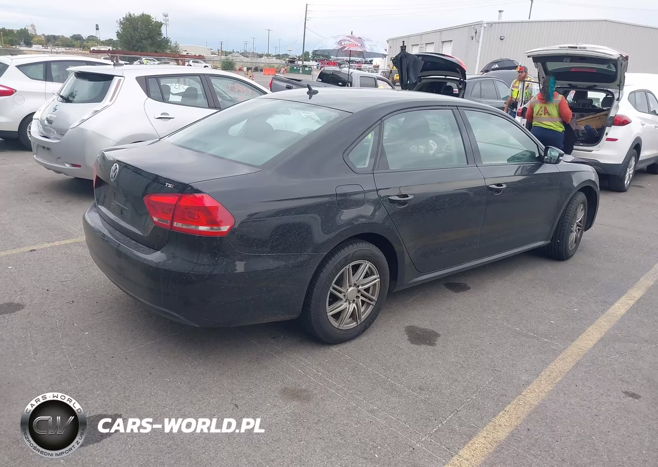 2015 Volkswagen Passat 1.8T S VIN:1VWAT7A30FC033873 - 4