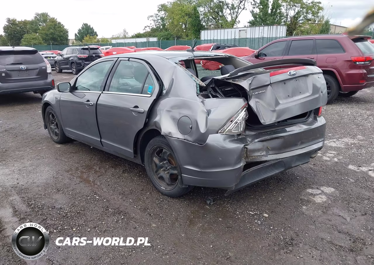2011 Ford Fusion Se VIN:3FAHP0HA6BR182470 - 3