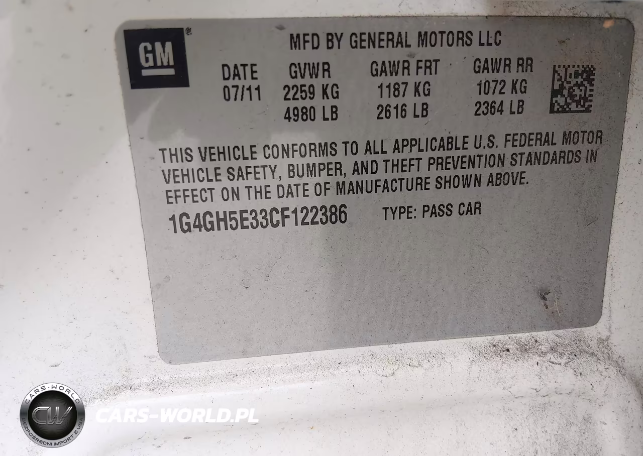 2012 Buick Lacrosse Premium 3 Group VIN:1G4GH5E33CF122386 - 9