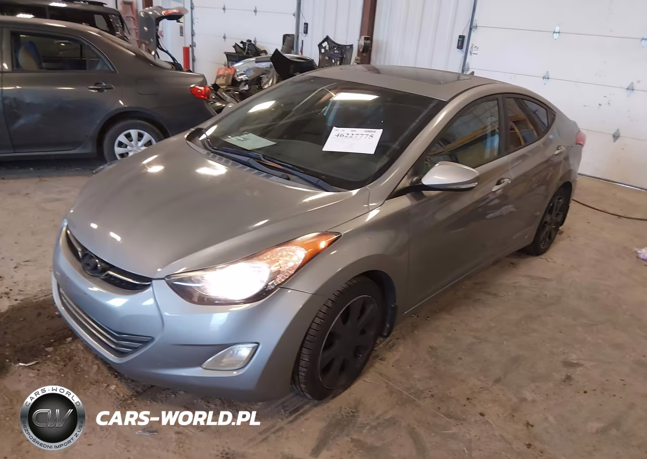 2012 Hyundai Elantra Limited (Ulsan Plant) VIN:KMHDH4AE4CU478961 - 2