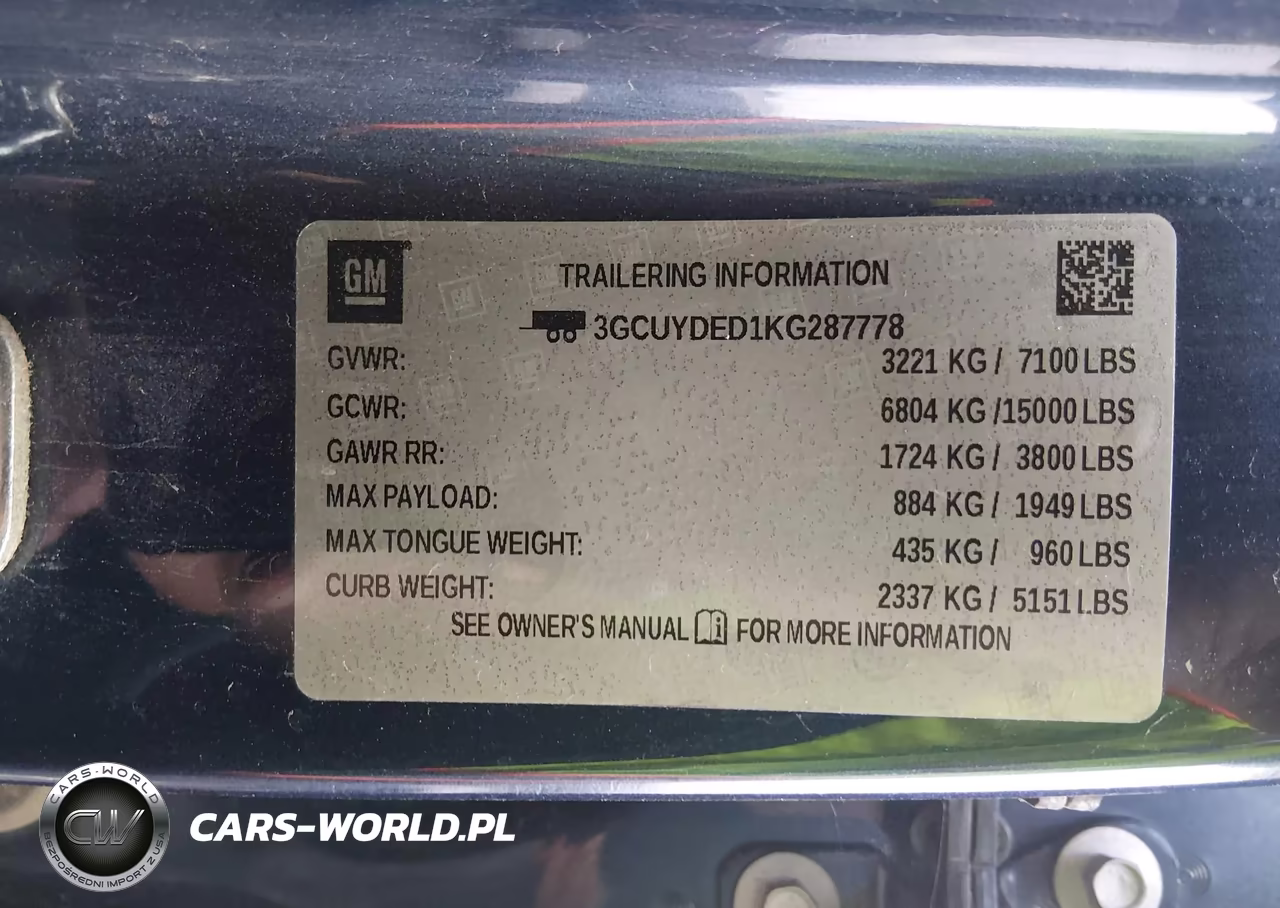 2019 Chevrolet Silverado 1500 Lt VIN:3GCUYDED1KG287778 - 9