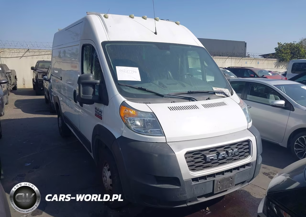 2019 Ram Promaster 1500 High Roof 136 Wb