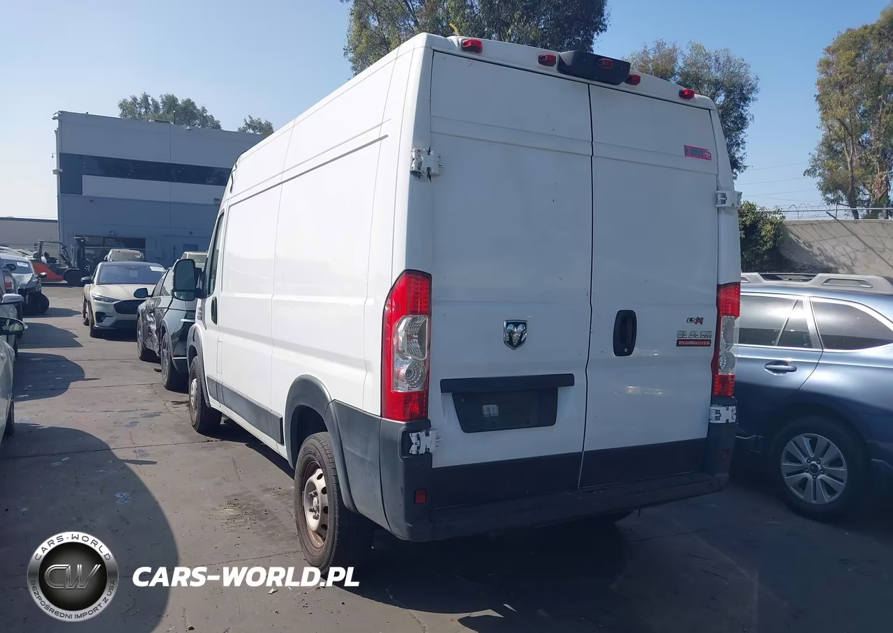 2019 Ram Promaster 1500 High Roof 136 Wb VIN:3C6TRVBG3KE505848 - 3