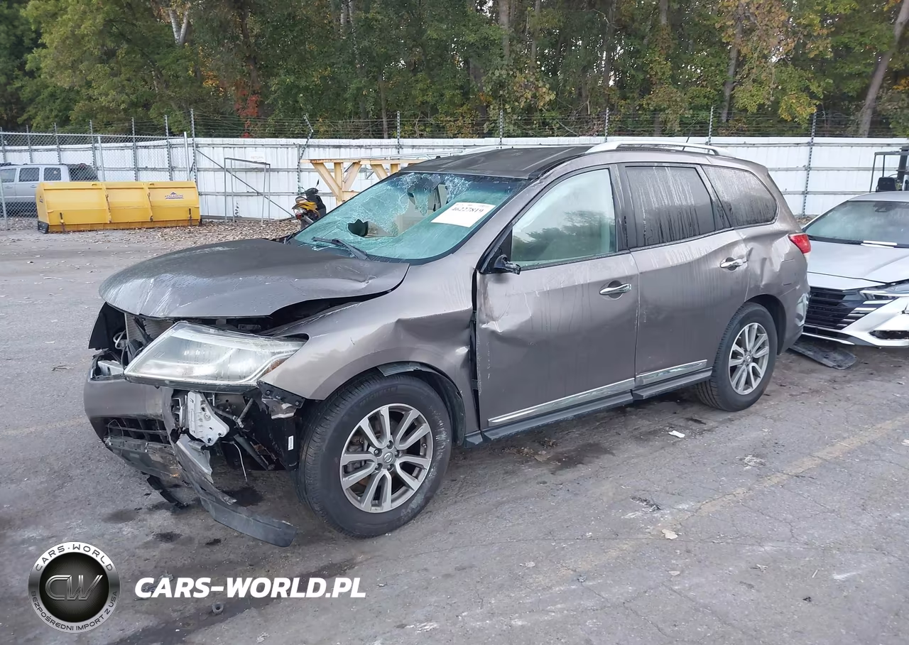 2014 Nissan Pathfinder Sl VIN:5N1AR2MM3EC611001 - 2