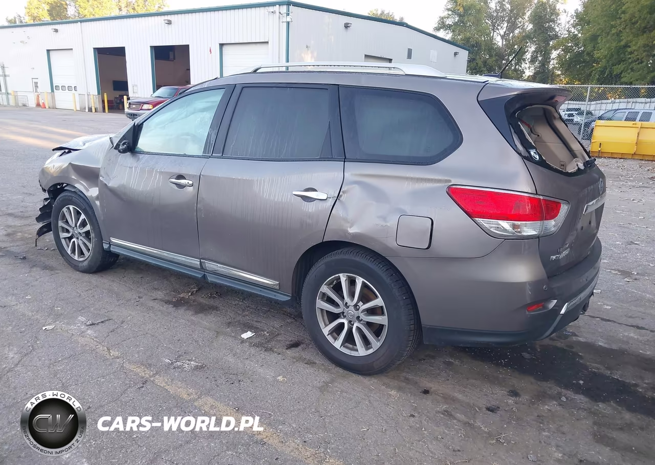 2014 Nissan Pathfinder Sl VIN:5N1AR2MM3EC611001 - 3