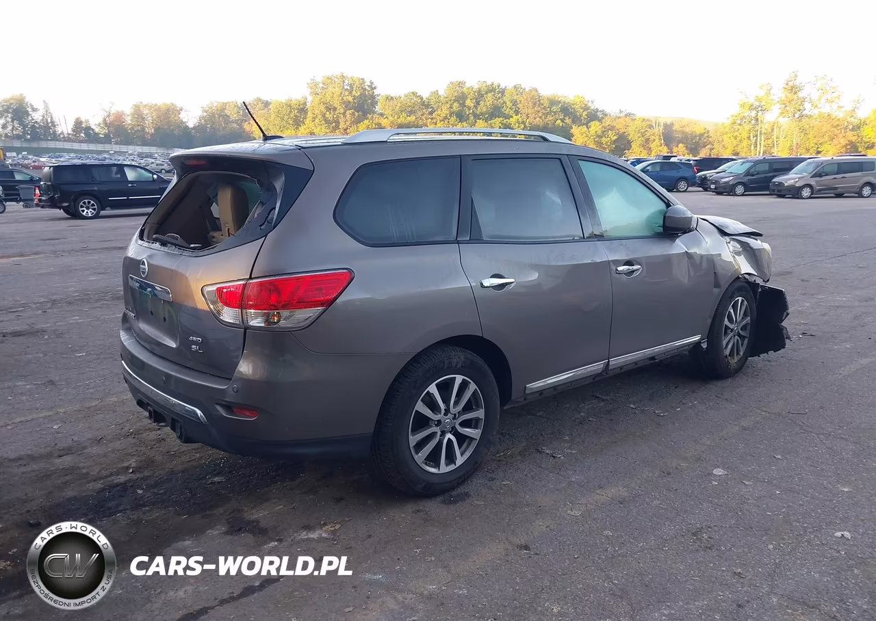 2014 Nissan Pathfinder Sl VIN:5N1AR2MM3EC611001 - 4