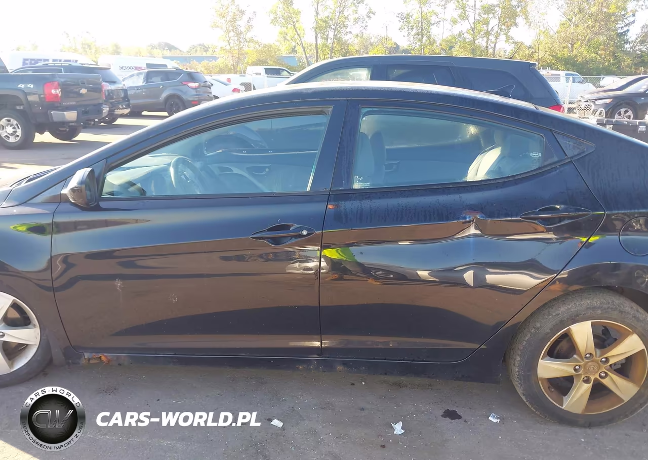 2013 Hyundai Elantra Gls VIN:5NPDH4AEXDH234358 - 14