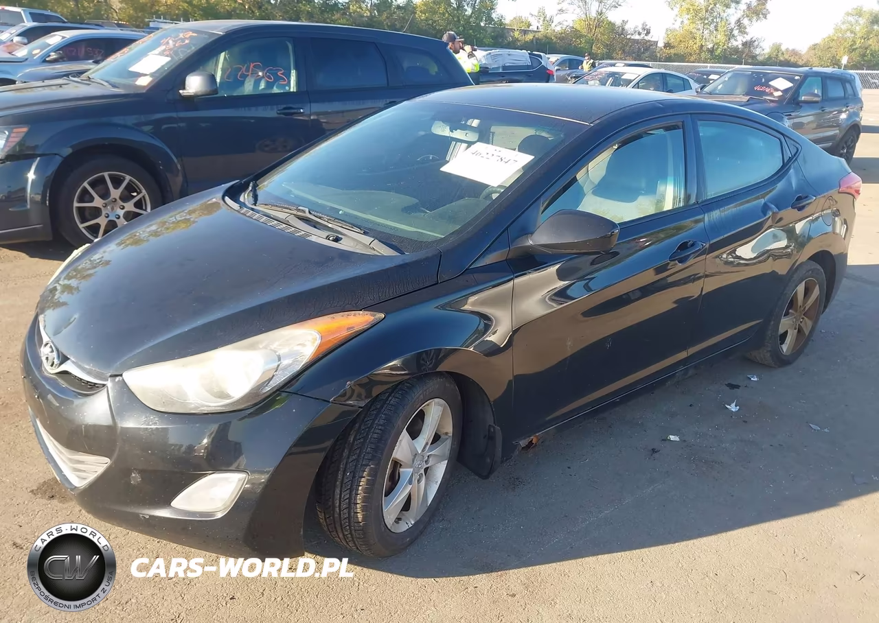 2013 Hyundai Elantra Gls VIN:5NPDH4AEXDH234358 - 2