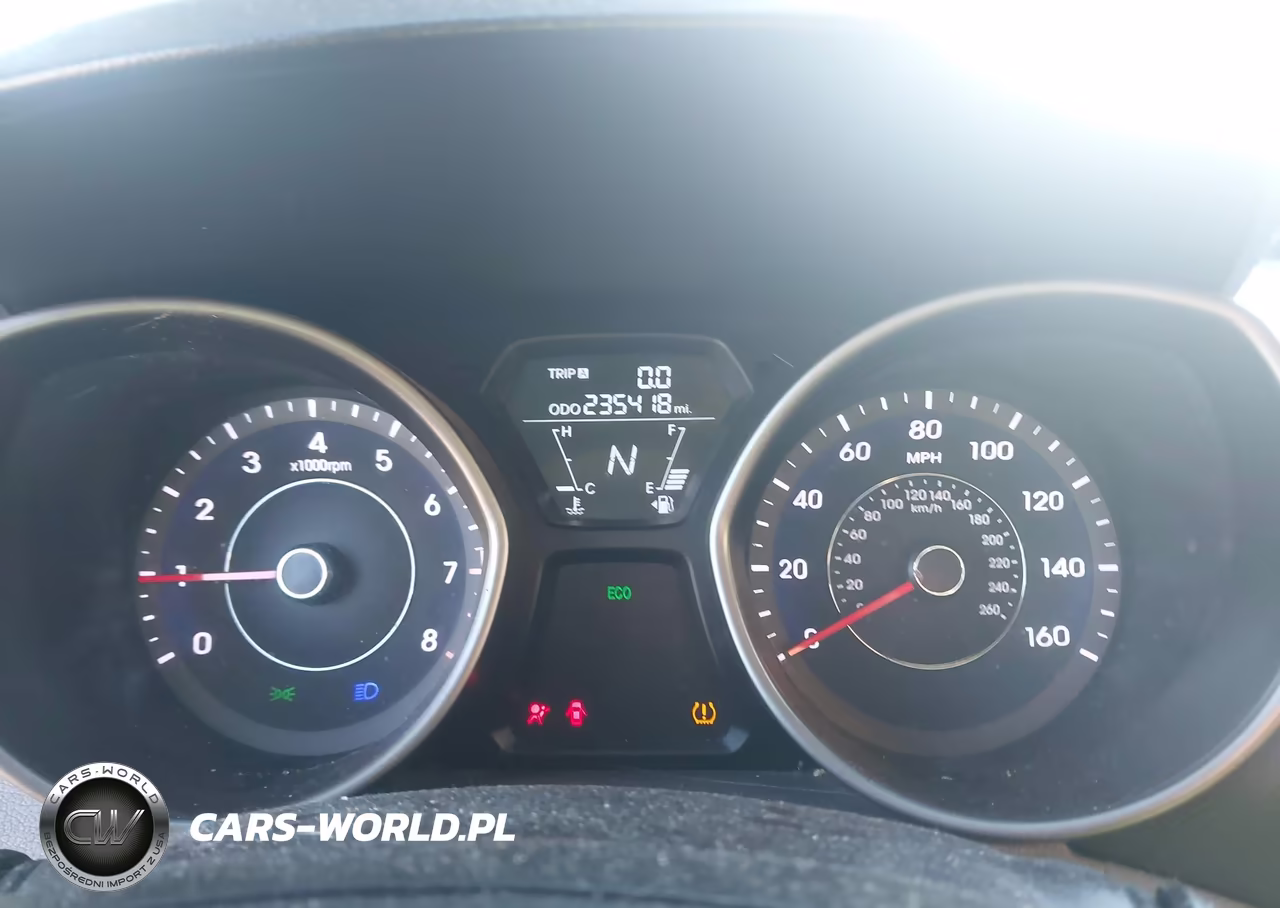 2013 Hyundai Elantra Gls VIN:5NPDH4AEXDH234358 - 7