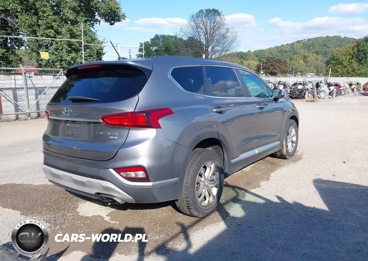 2019 Hyundai Santa Fe Se VIN:5NMS2CAD3KH096389 - 4