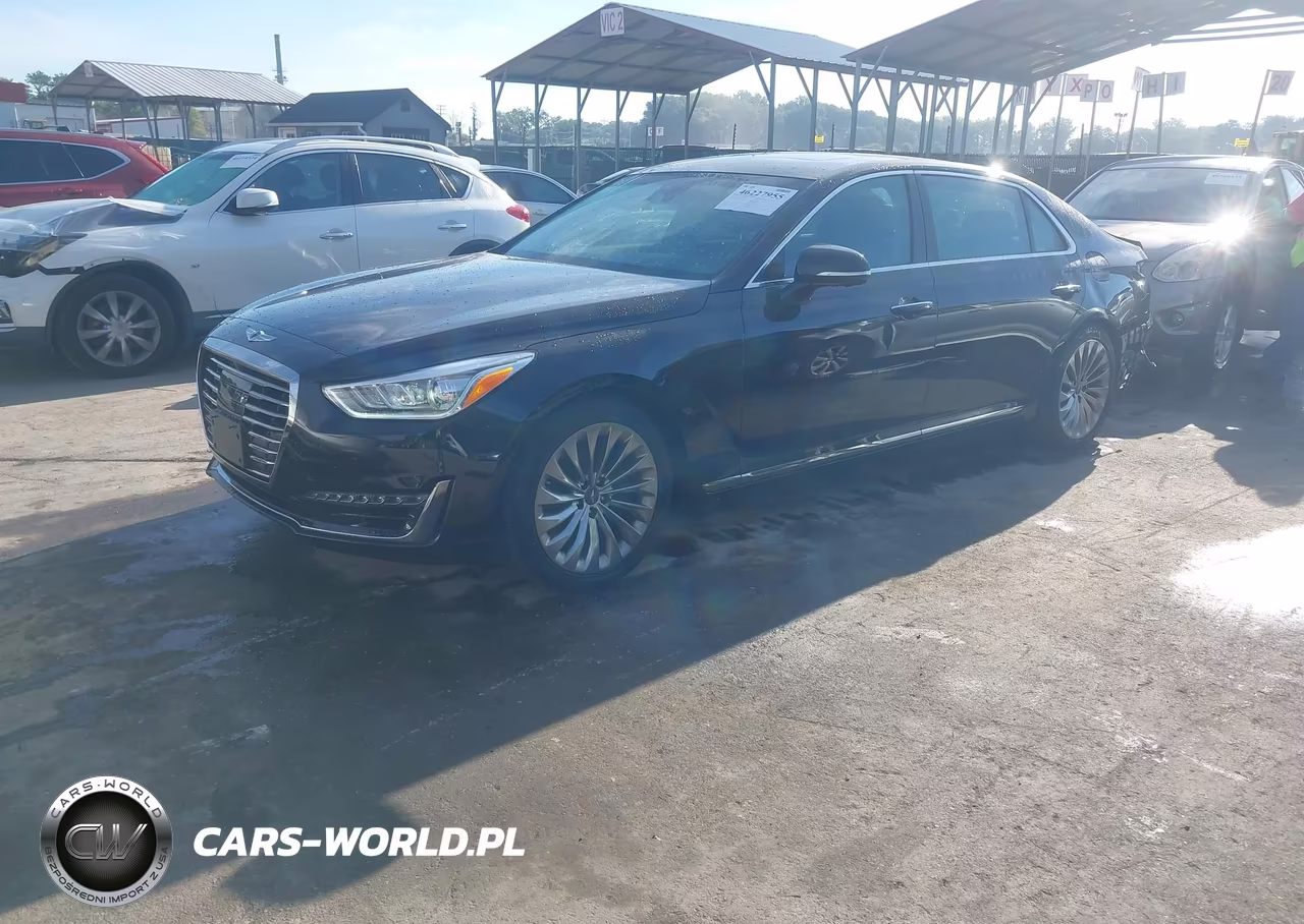 2019 Genesis G90 3.3T Premium VIN:KMTF34JA7KU056823 - 2
