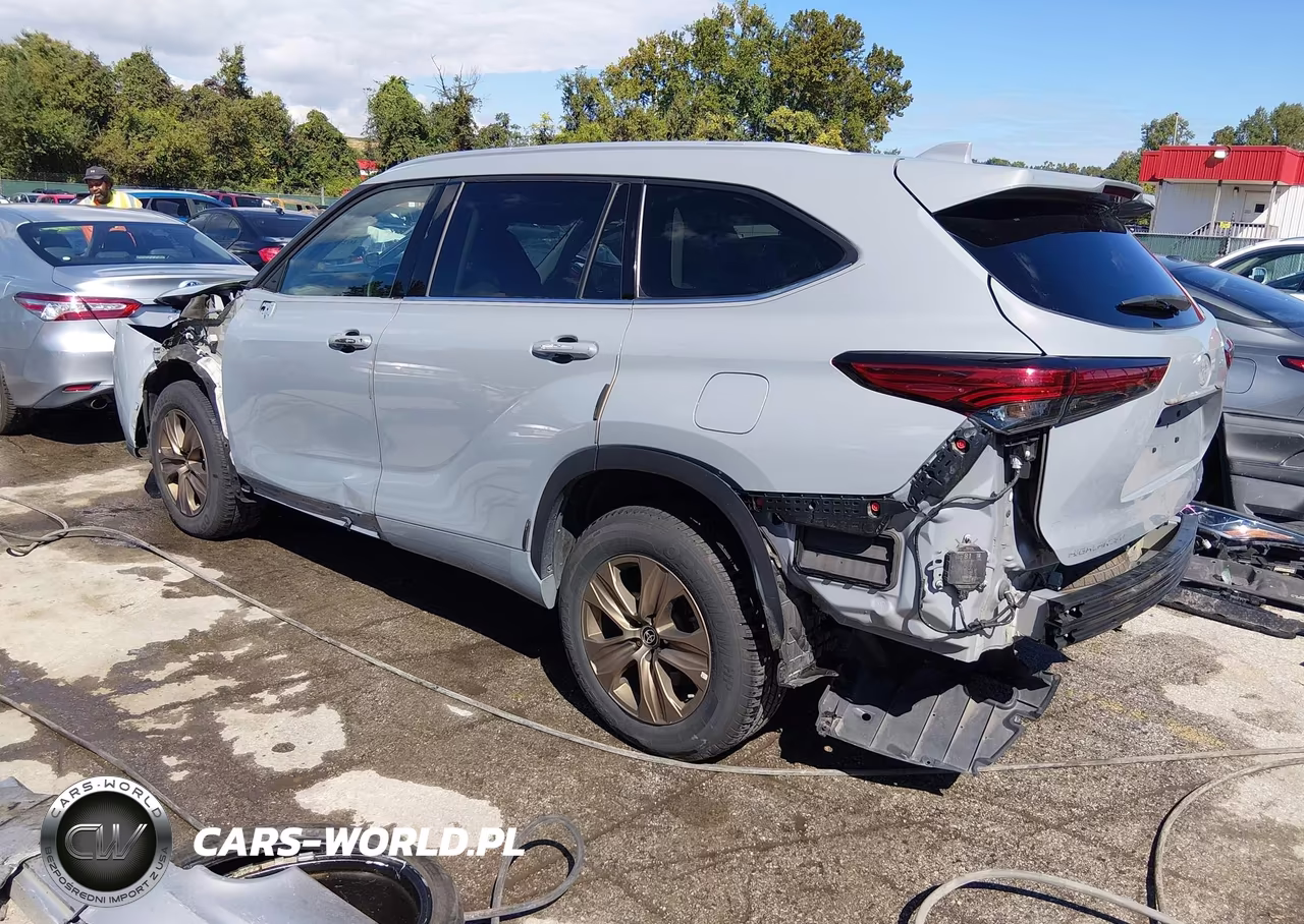 2022 Toyota Highlander Hybrid Xle Bronze Edition VIN:5TDABRCH3NS553749 - 3
